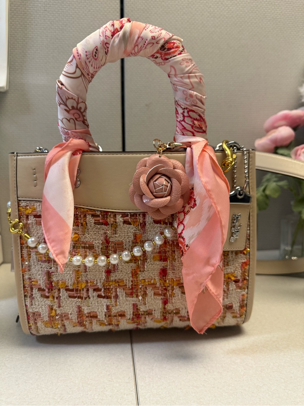 Coach Rogue 25 Bag in Tweed